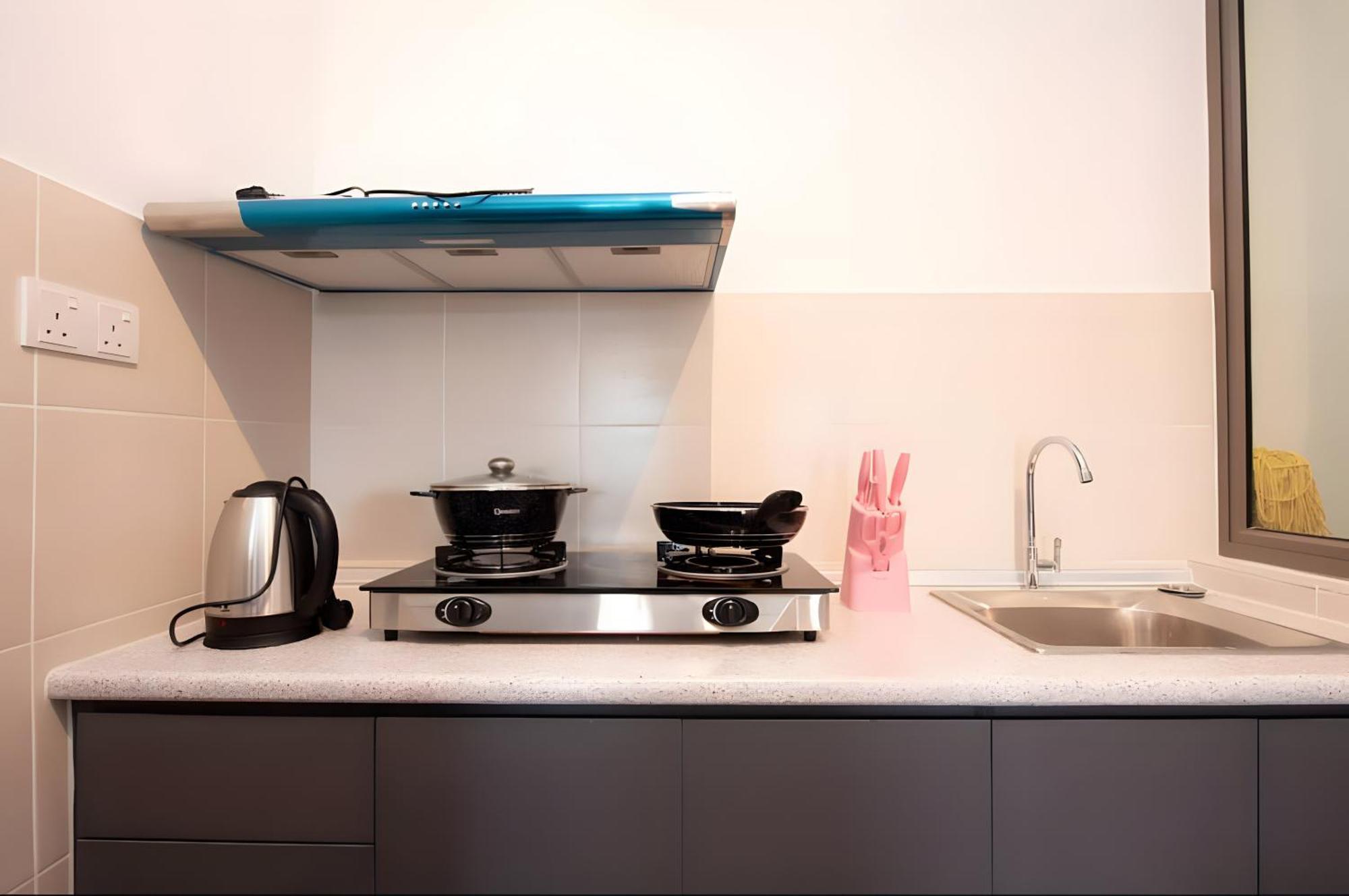 Serene Industrial Family Retreat 2-7pax &sunrise View Apartment Brinchang