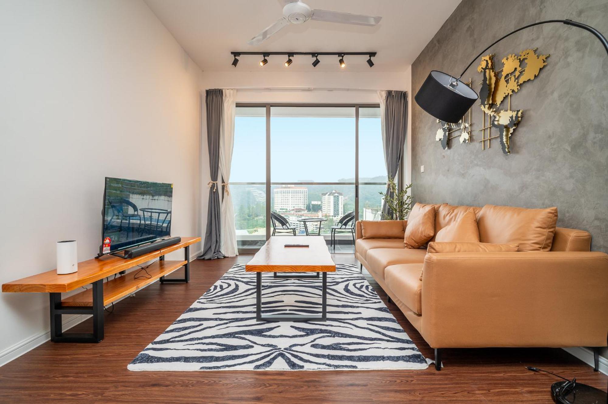 Serene Industrial Family Retreat 2-7pax &sunrise View Brinchang