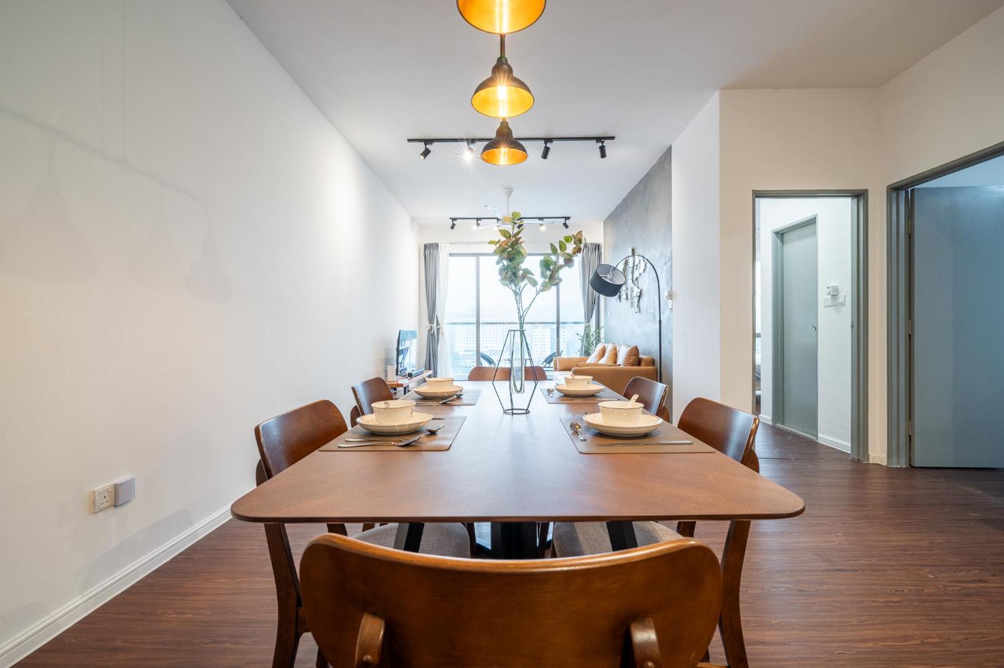Serene Industrial Family Retreat 2-7pax &sunrise View