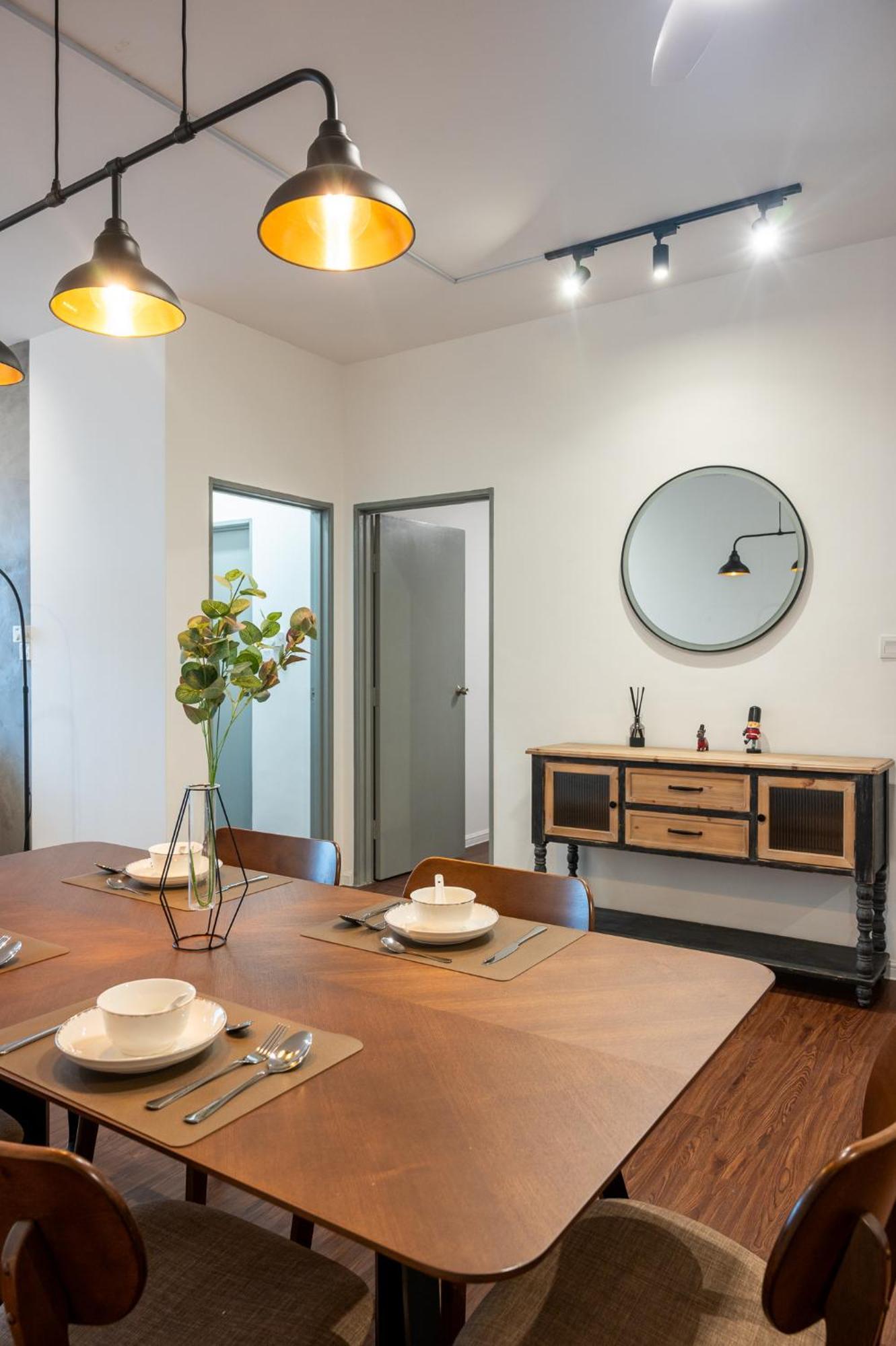 Apartment Serene Industrial Family Retreat 2-7pax &sunrise View