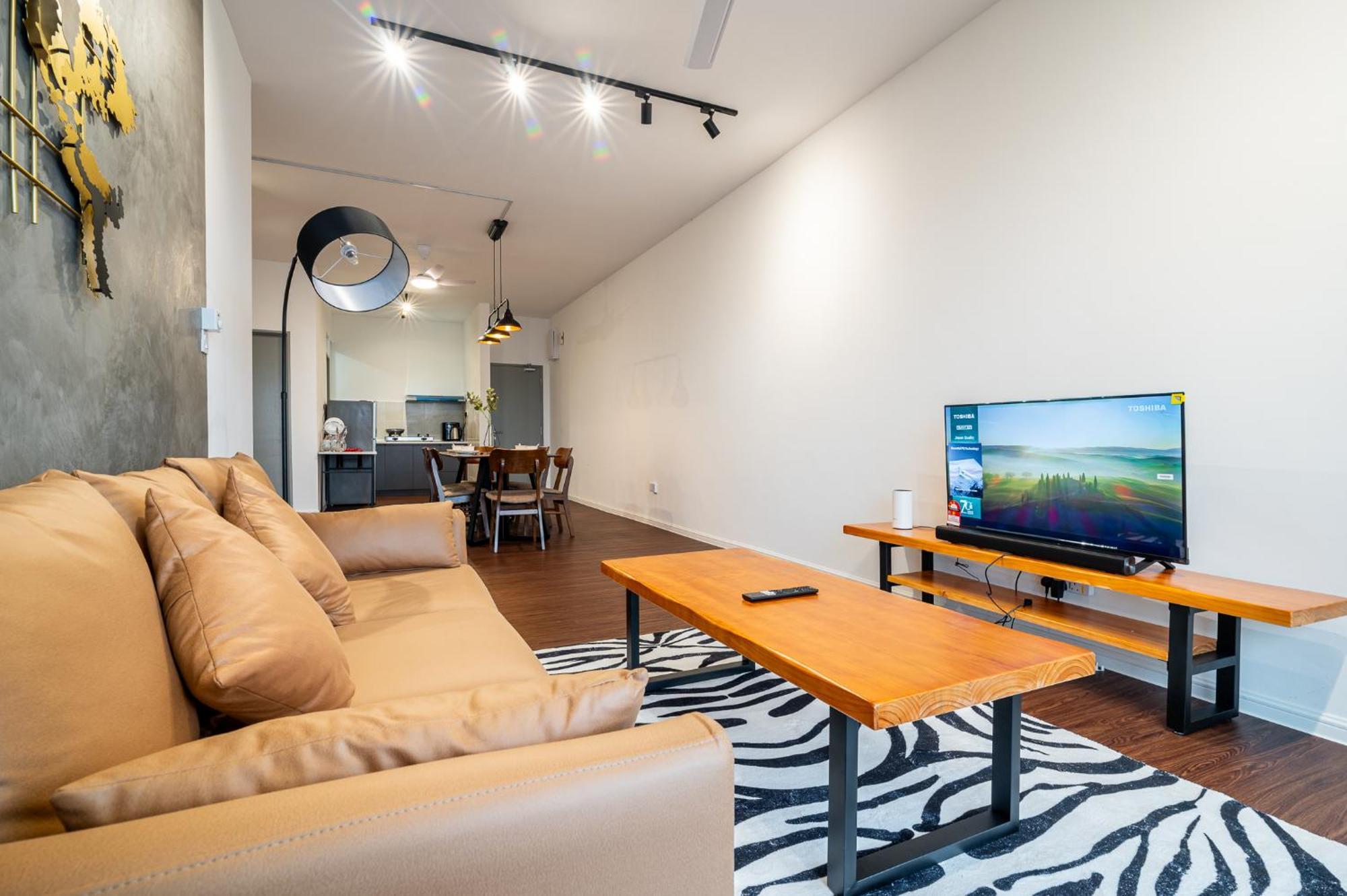 Apartment Serene Industrial Family Retreat 2-7pax &sunrise View Brinchang